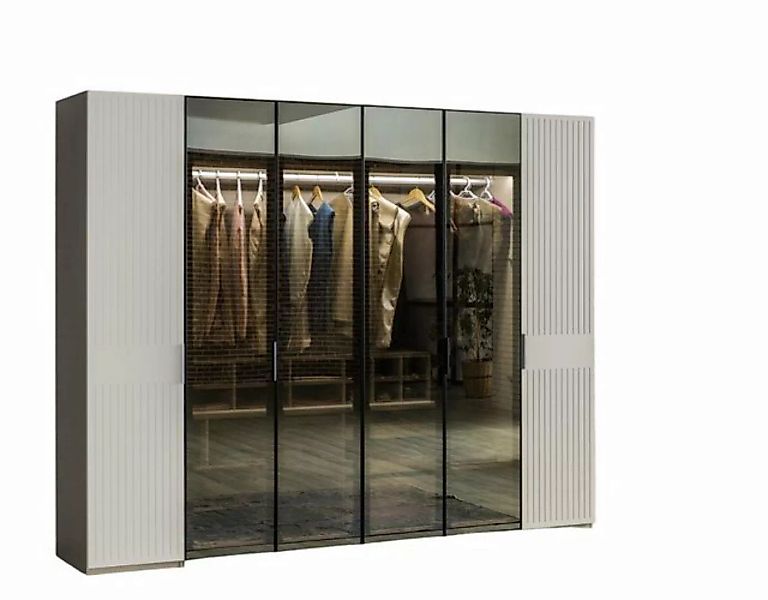 JVmoebel Kleiderschrank Loft Kleiderschrank Luxus Schlafzimmer Holz Schrank günstig online kaufen