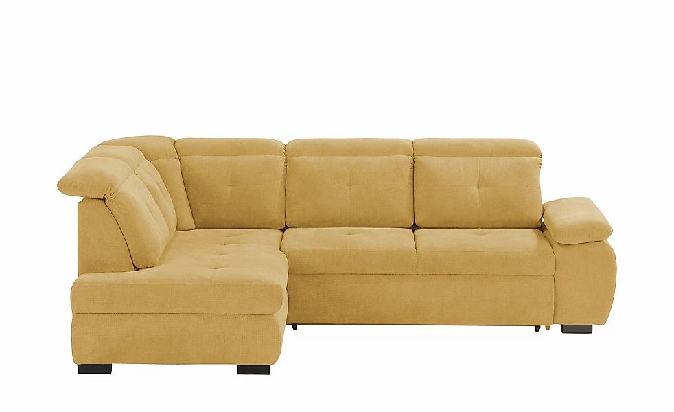 smart Ecksofa  Tamara ¦ gelb ¦ Maße (cm): B: 252 H: 90 T: 192.0 Polstermöbe günstig online kaufen