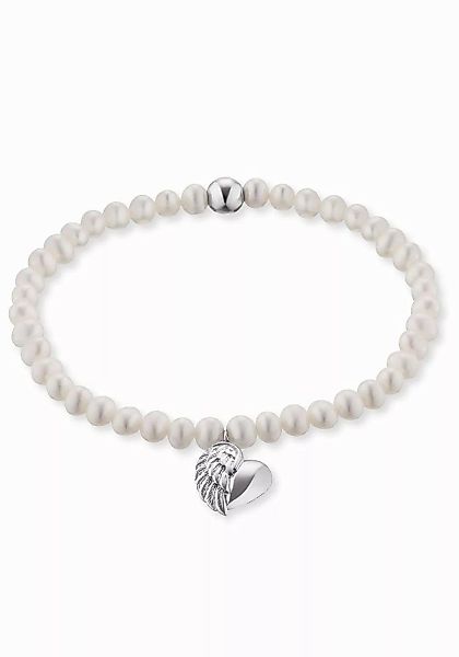 Engelsrufer Perlenarmband HERZFLÜGEL CHARM, ERB-HEARTWING-PE, mit günstig online kaufen