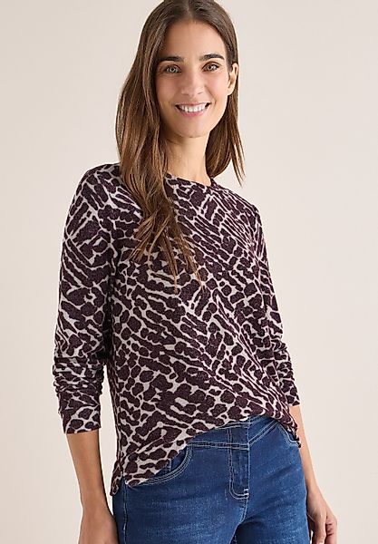 CECIL Langarmshirt mit grafischem Muster günstig online kaufen