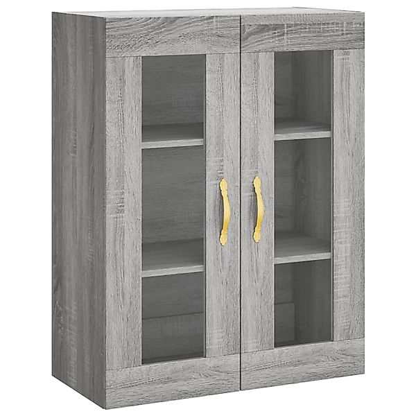 vidaXL Wandschrank Grau Sonoma 69,5x34x90 cm 828466 günstig online kaufen