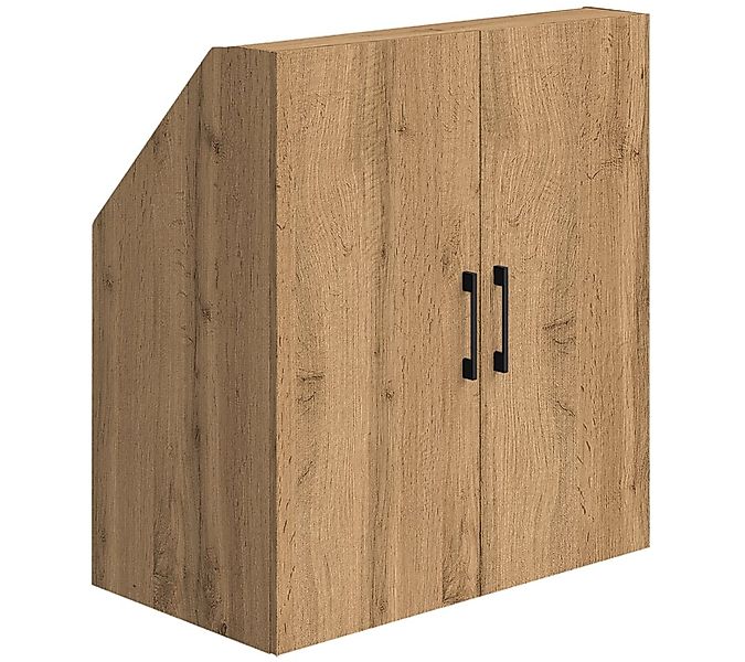 Bellamio Regal Aland Dachschrägenregal 45 Grad-Winkel, Eiche, 90 cm breit m günstig online kaufen