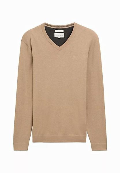 TOM TAILOR Strickpullover Pullover Strickpullover V-Neck (1-tlg) günstig online kaufen