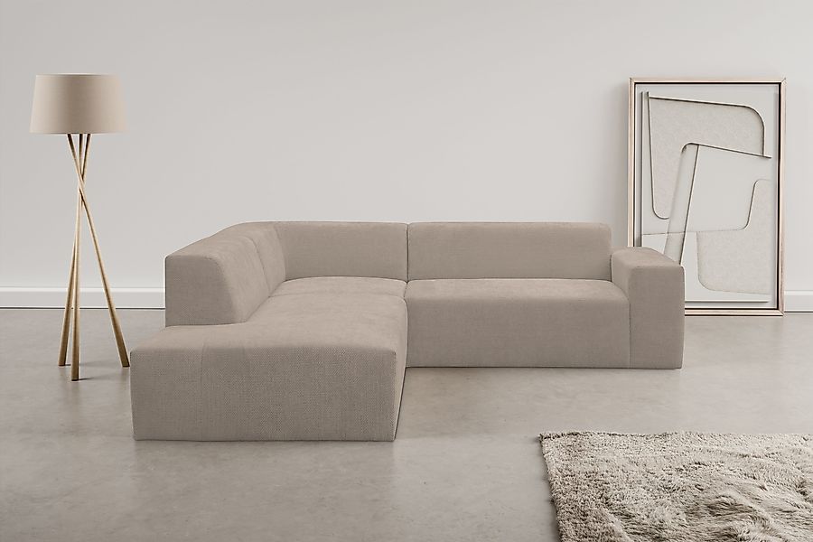 WERK2 Ecksofa "Zeus-M", Curvy Trend Garnitur mit urbaner Optik günstig online kaufen