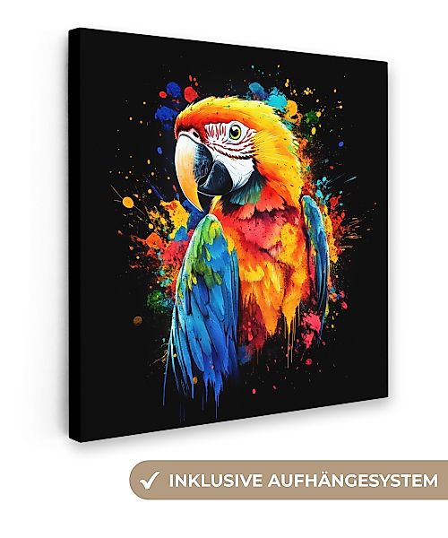 OneMillionCanvasses® Leinwandbild Graffiti - Vogel - günstig online kaufen