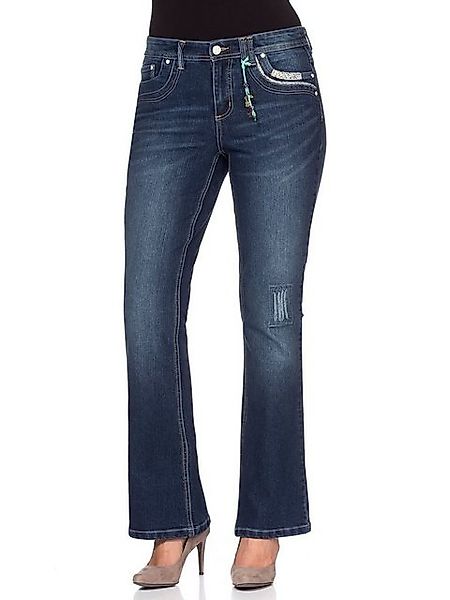 Sheego Bequeme Jeans Bootcut-Jeans günstig online kaufen