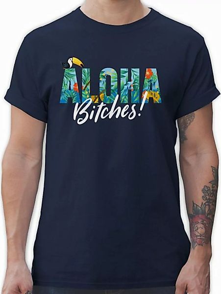 Shirtracer T-Shirt Aloha Bitches Karneval & Fasching günstig online kaufen