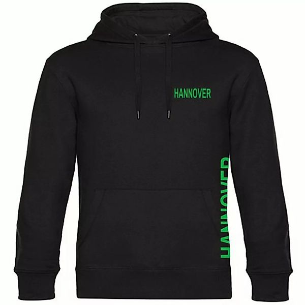 multifanshop Kapuzensweatshirt Hannover - Brust & Seite - Pullover günstig online kaufen