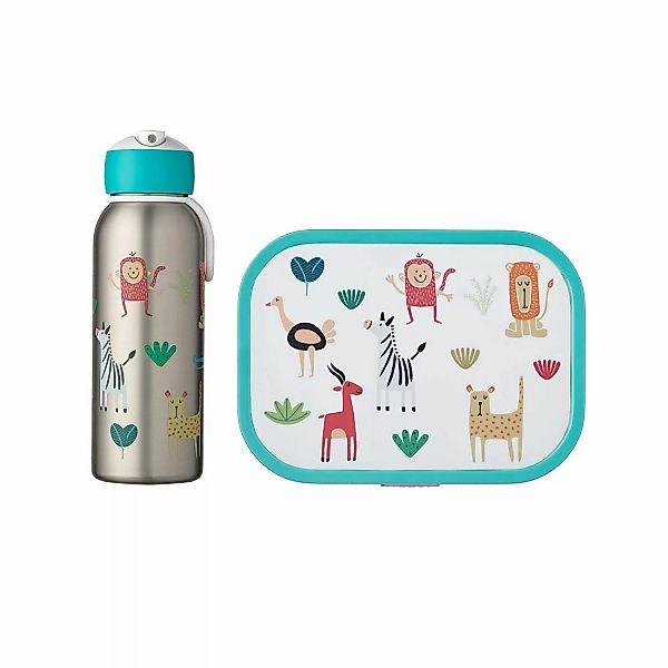 Mepal Campus Lunchset 2-teilig aus Thermoflasche und Brotdose Animal Friend günstig online kaufen