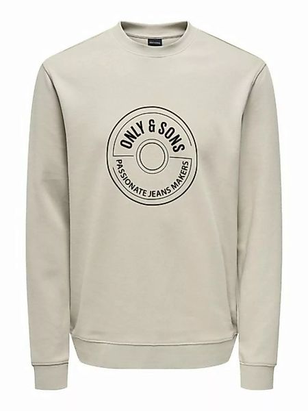 ONLY & SONS Sweatshirt ONSLAMER REG INTERLOCK CREW NECK SWEAT günstig online kaufen