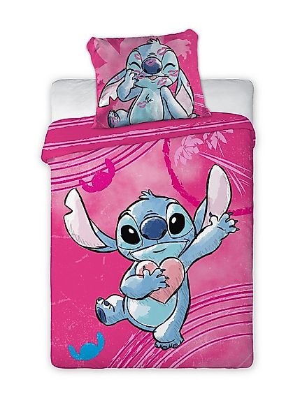 texpot Bettwäsche Kinderbettwäsche Stitch, Baumwolle, 1 teilig günstig online kaufen