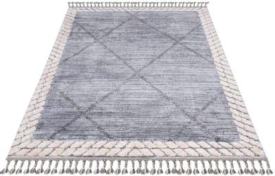 Carpet City Hochflor-Teppich "Valencia 909" rechteckig 20 mm Höhe Läufer, B günstig online kaufen