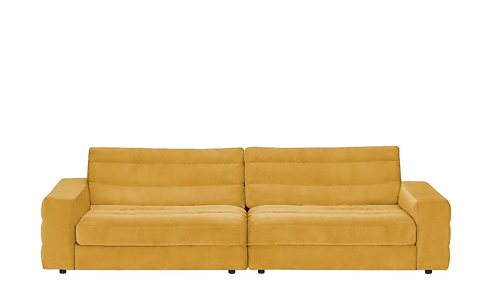 pop Big Sofa  Scarlatti - gelb - 296 cm - 83 cm - 125 cm - Polstermöbel > S günstig online kaufen