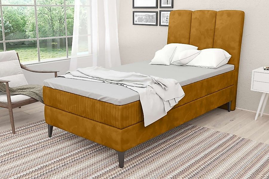 99rooms Boxspringbett Gustavo (Schlafzimmerbett, Bett), Design günstig online kaufen