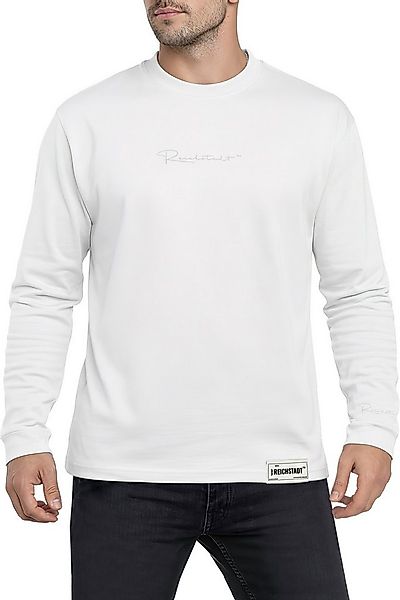 Reichstadt Longsleeve Oversize Langarm Shirt 23RS042 mit Stitching auf der günstig online kaufen