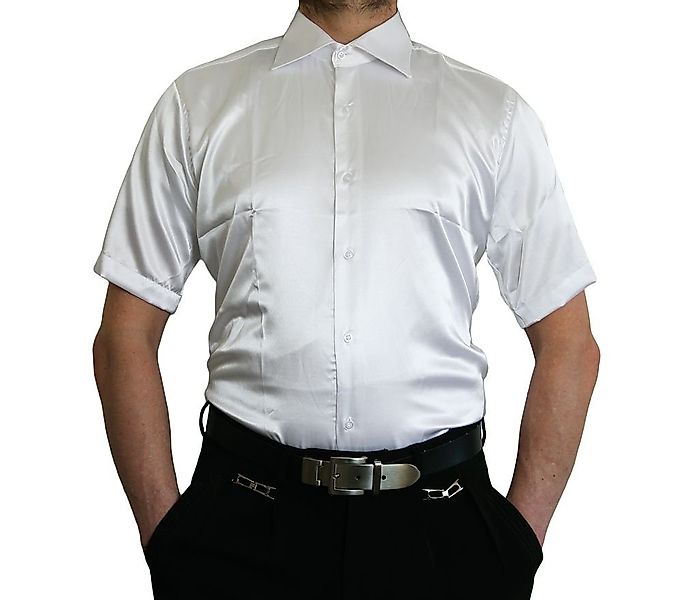 Tonelli Businesshemd Designer Glanzhemd kurzarm Hemd günstig online kaufen