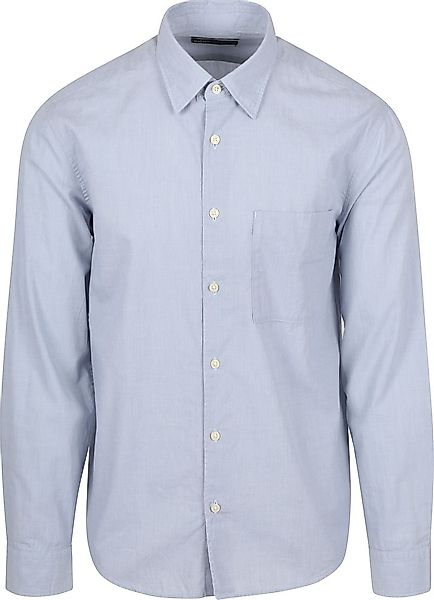 Marc O'Polo Hemd Soft Blau - Größe XXL günstig online kaufen