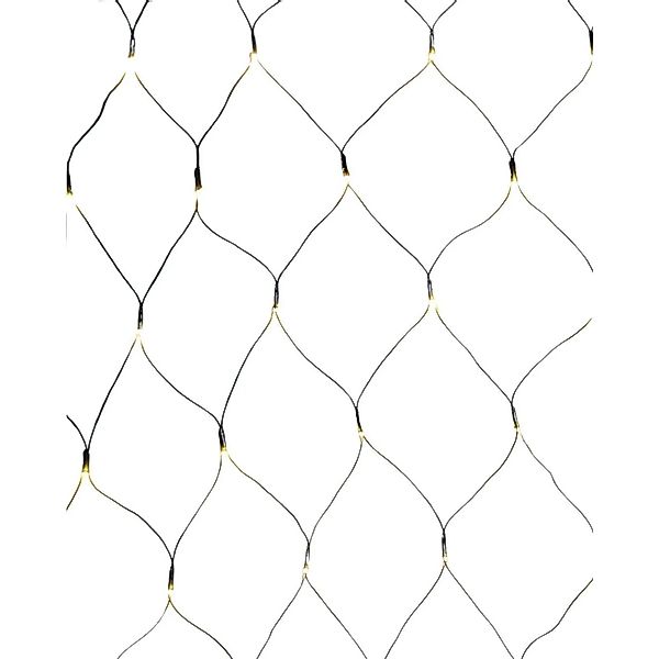 Lex 100er LED Lichternetz Lichtervorhang Steckdose Warmweiß Innen Außen Net günstig online kaufen