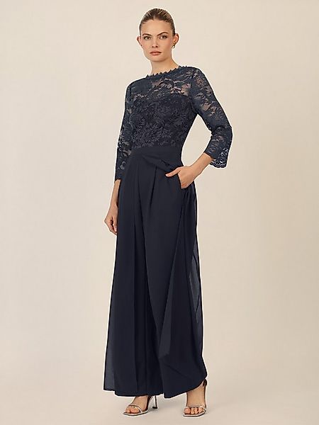 Apart Jumpsuit mit Spitzentop und weitem Bein günstig online kaufen