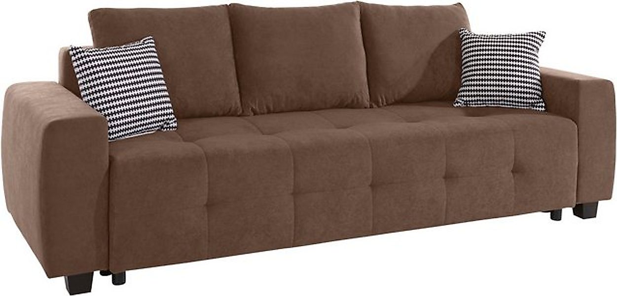 COLLECTION AB Schlafsofa Bella, mit Bettfunktion und Bettkasten, inkl. lose günstig online kaufen