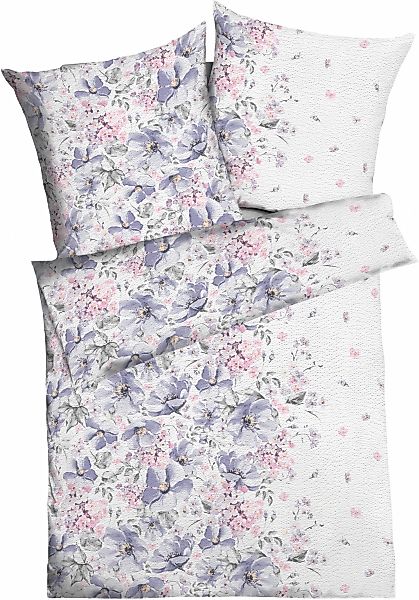 Kaeppel Bettwäsche "Dana" 2 Stk. tlg. mit Blumenmuster günstig online kaufen