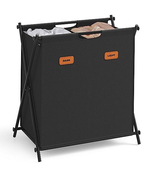 SONGMICS Wäschekorb, Wäschesammler 115 Liter, Wäschebox, klappbares X-Geste günstig online kaufen