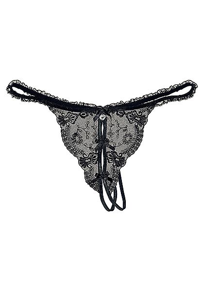 petite fleur gold String-Ouvert in sexy günstig online kaufen