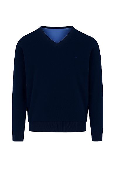FYNCH-HATTON Strickpullover V-Neck, Superfine night günstig online kaufen