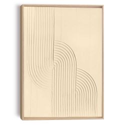 Reinders! Wandbild Knot - sand, Wohnzimmer günstig online kaufen