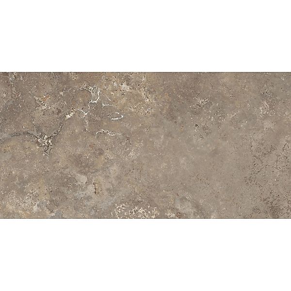 Bodenfliese Feinsteinzeug Travertino 60 cm x 120 cm günstig online kaufen
