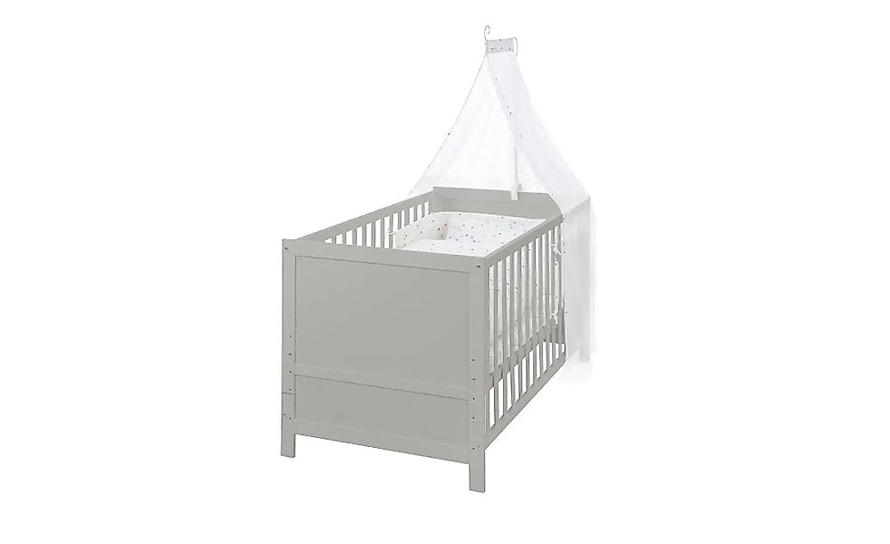 Roba Komplettbettset Sternenzauber grau   ¦ grau ¦ Maße (cm): B: 78 H: 78 B günstig online kaufen