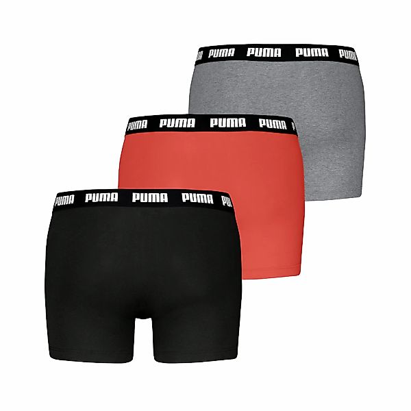 PUMA Boxershorts "PUMA MEN EVERYDAY BOXERS 3P", (3er Pack), mit Komfortbund günstig online kaufen