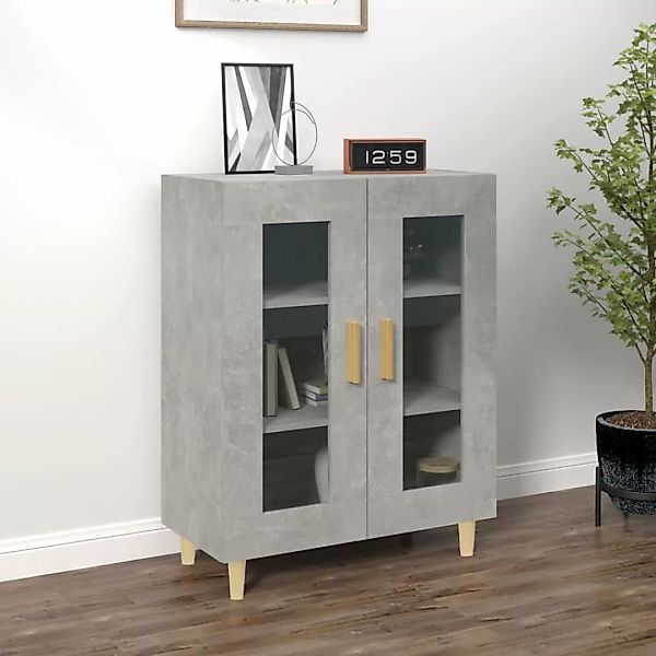 Vidaxl Sideboard Betongrau 69,5x34x90 Cm Holzwerkstoff günstig online kaufen