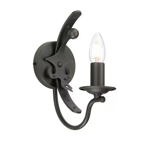 Wandlampe CAMELOT 10 Graphit B:10cm Rustikal Lampe günstig online kaufen