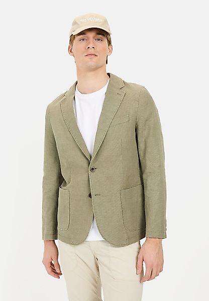 camel active Jerseysakko mit 2-Knopf-Verschluss Langarm günstig online kaufen