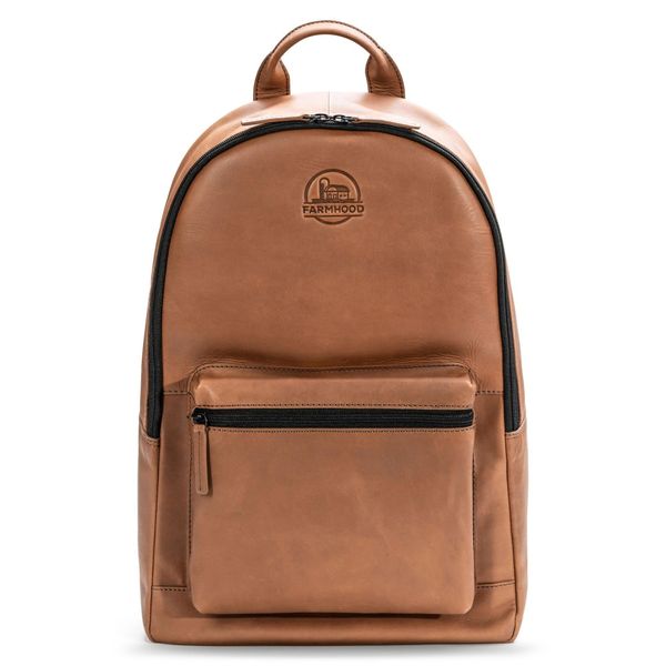 Farmhood Laptoprucksack Nashville, Leder günstig online kaufen