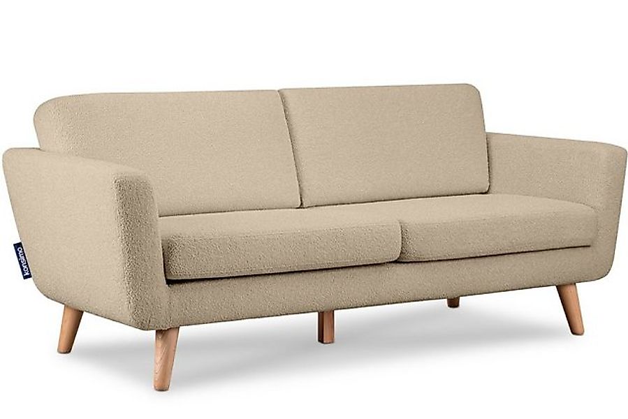 KONSIMO® 3-Sitzer TAGIO Sofa 3 Personen, mit Armlehnen, Scandi-Stil, Made i günstig online kaufen