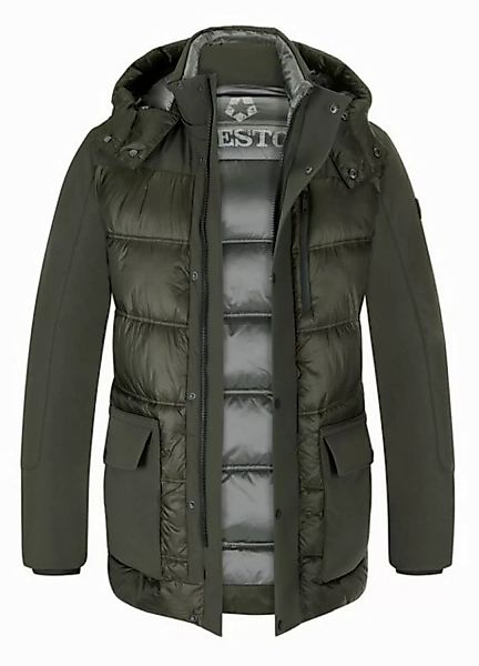 Milestone Steppjacke MSHunter mit abnehmbarer Kapuze und funktionale Eigens günstig online kaufen