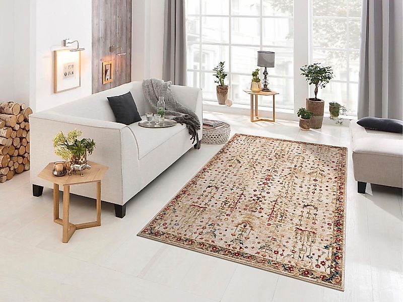 my home Teppich Clovis, rechteckig, Höhe: günstig online kaufen