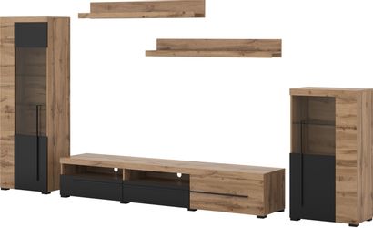 INOSIGN Wohnwand "Roger,Breite 270 cm moderne Mediawand ohne Beleuchtung" S günstig online kaufen