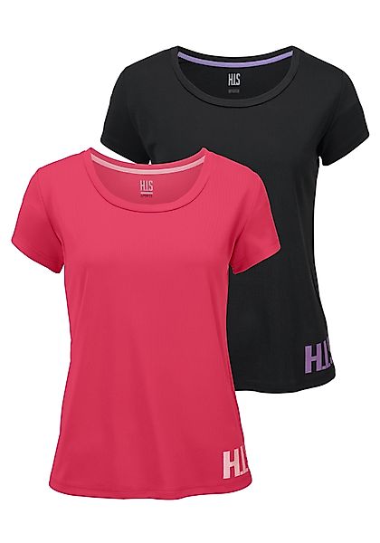 H.I.S Funktionsshirt, figurbetonter Schnitt, sportlicher Look, mit trendige günstig online kaufen