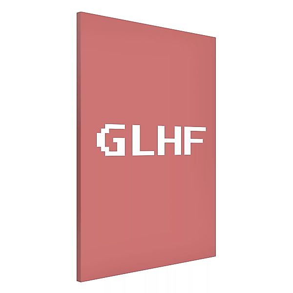 Magnettafel Gaming Abbreviation GLHF günstig online kaufen