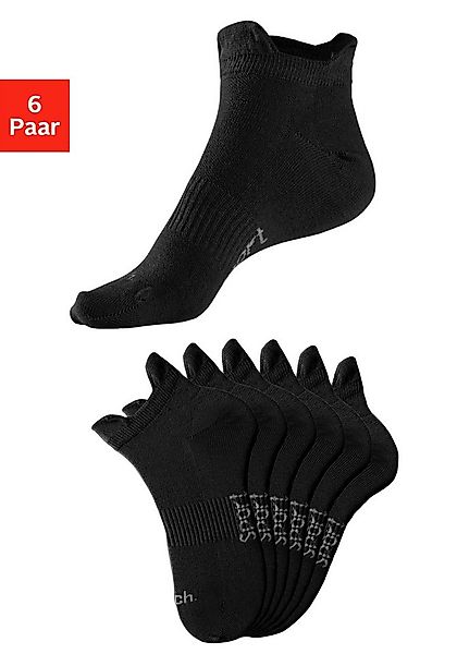 Bench. Sneakersocken (Packung, 6-Paar) mit feiner Mesh Konstruktion und Mit günstig online kaufen