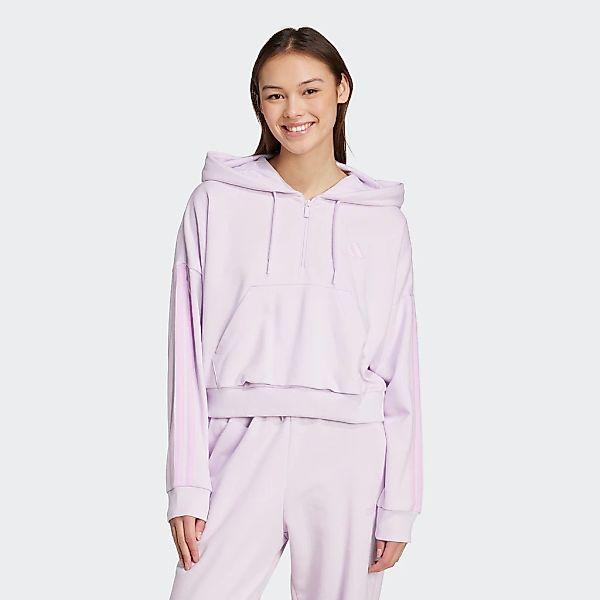 adidas Sportswear Kapuzensweatshirt "W 3S FT QZ HD" günstig online kaufen