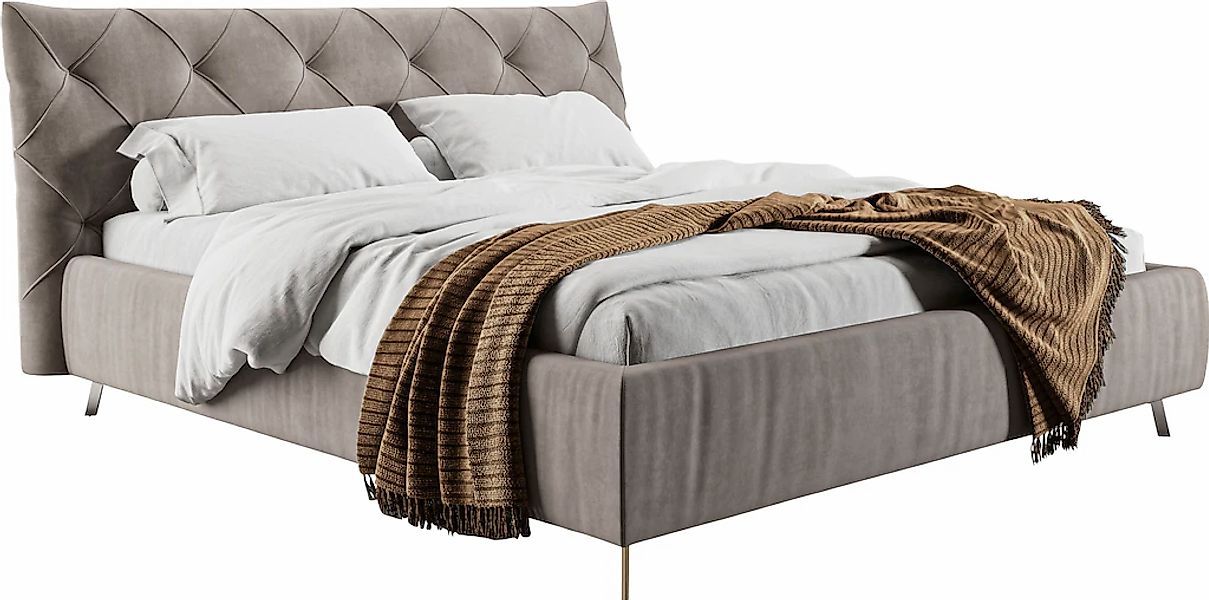 Home affaire Polsterbett "Elloree in 4 Breiten bis 200cm, auch in Leder" Ko günstig online kaufen