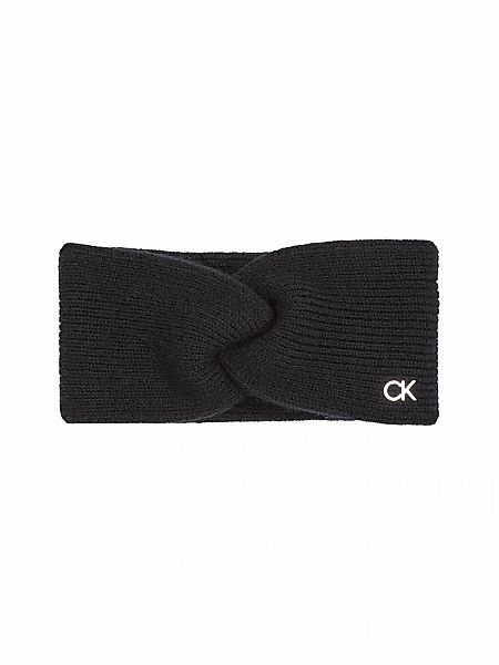 Calvin Klein Stirnband "CK METAL CHUNKY RIB HEADBAND", aus weicher Wollmisc günstig online kaufen