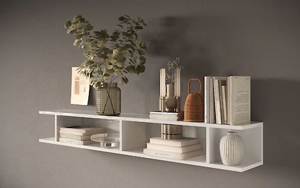 INOSIGN Wandregal »Infinity«, Breite 138 cm, senkrecht oder waagerecht zu h günstig online kaufen