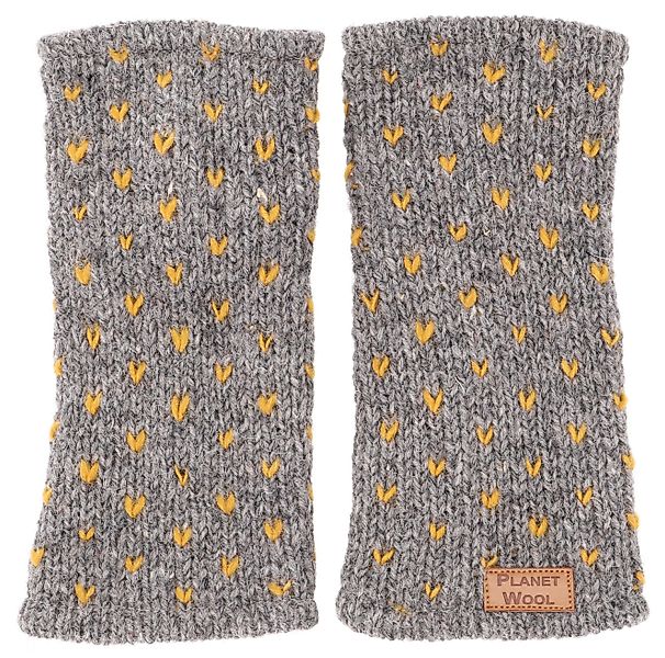 Guru-Shop Strickhandschuhe Handstulpen aus Nepal, handgestrickte.. günstig online kaufen