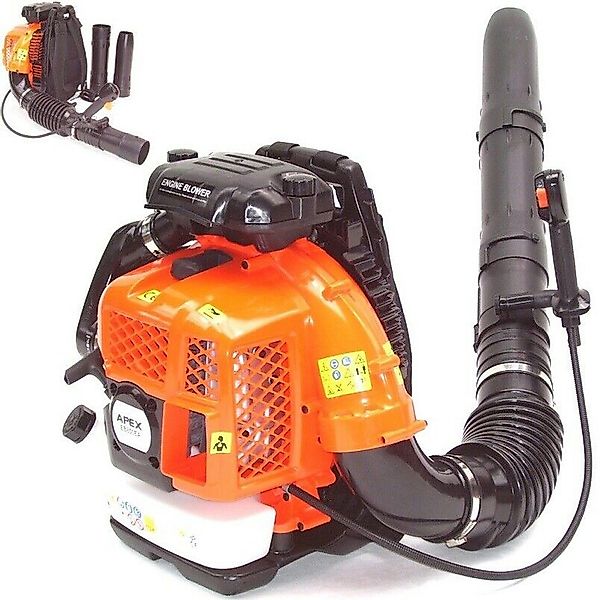 Apex Benzin-Laubbläser Benzin Rückenlaubbläser XXL Laubbläser 75ccm Rücken günstig online kaufen