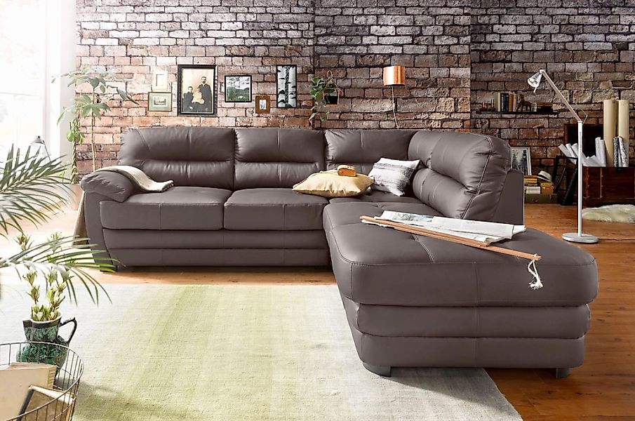 COTTA Ecksofa "Royale L-Form", wahlweise mit Bettfunktion günstig online kaufen